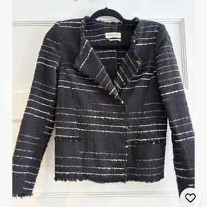Isabel Marant Black Striped Blazer